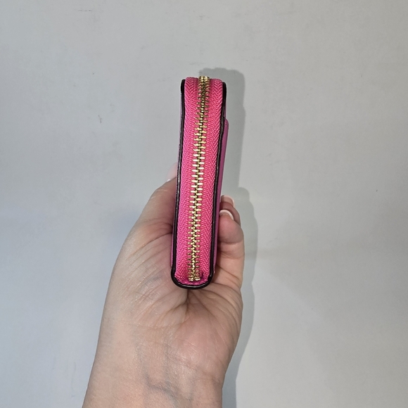 EUC Pink Kate Spade Zip Around Wallet - Picture 4 of 6